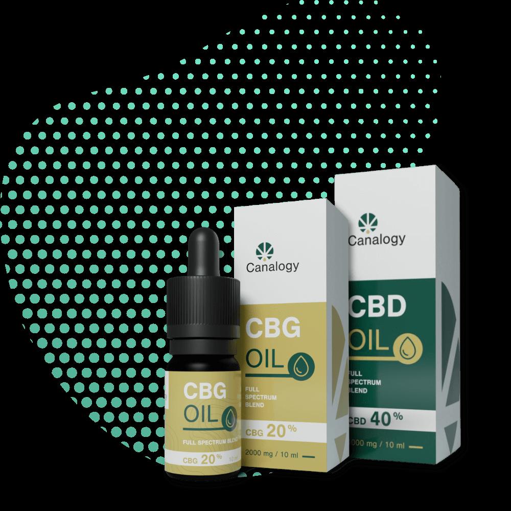 CBD, CBG Oils