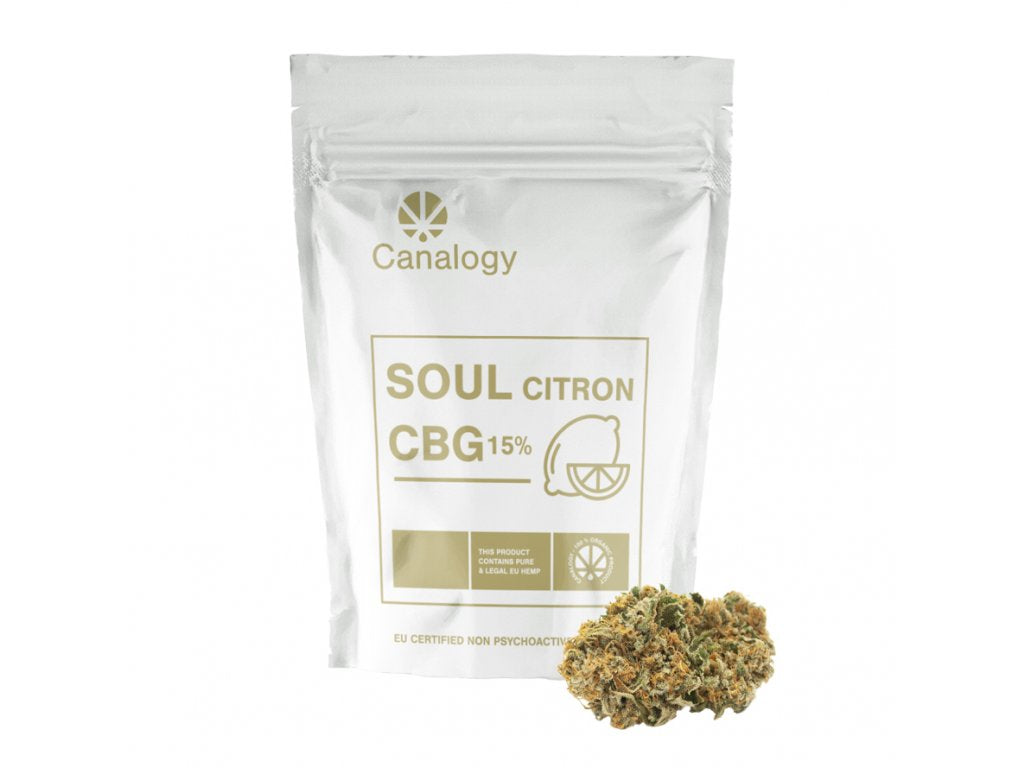 Canapuff - Citron Soul 15% - CBG Flowers Canapuff