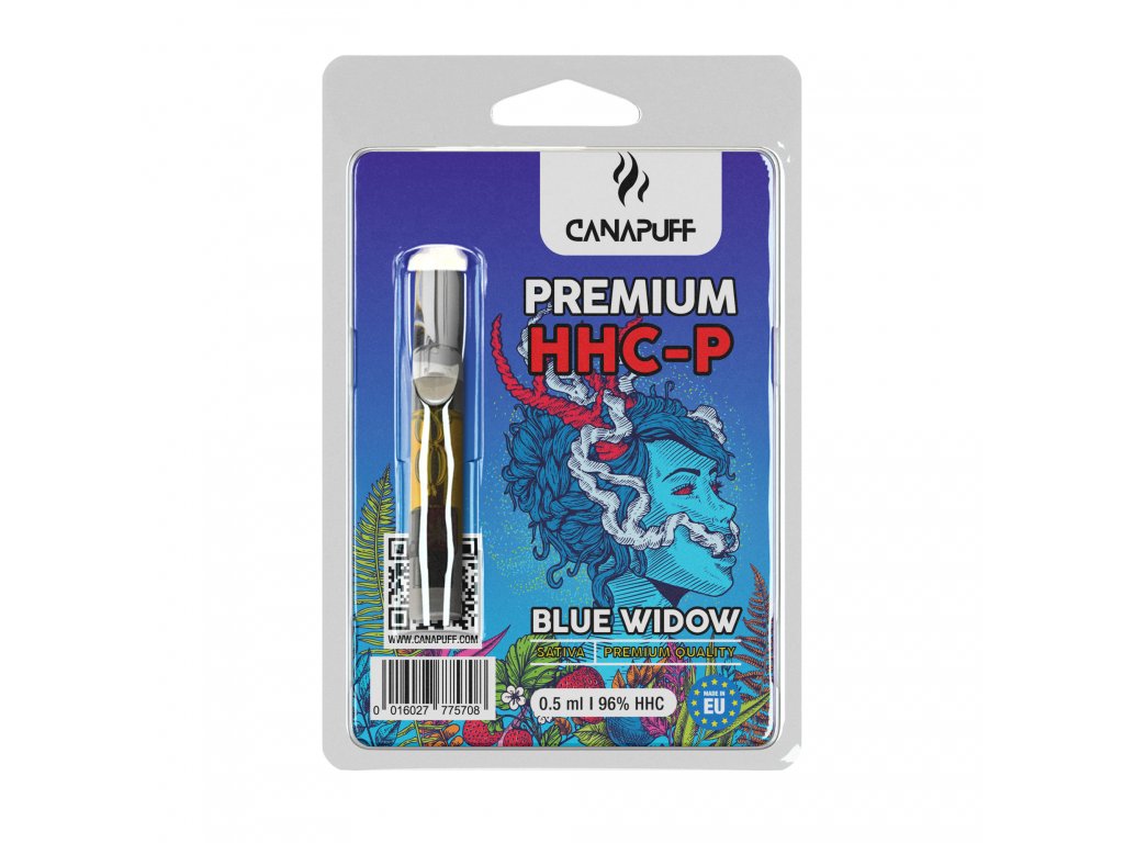 HHC-P Blue Widow 96% Cartridge - Refreshing Bliss 🌬️✨