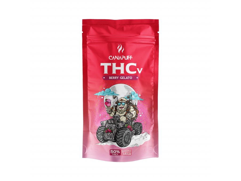 CanaPuff - BERRY GELATO 50% - THCv Blumen