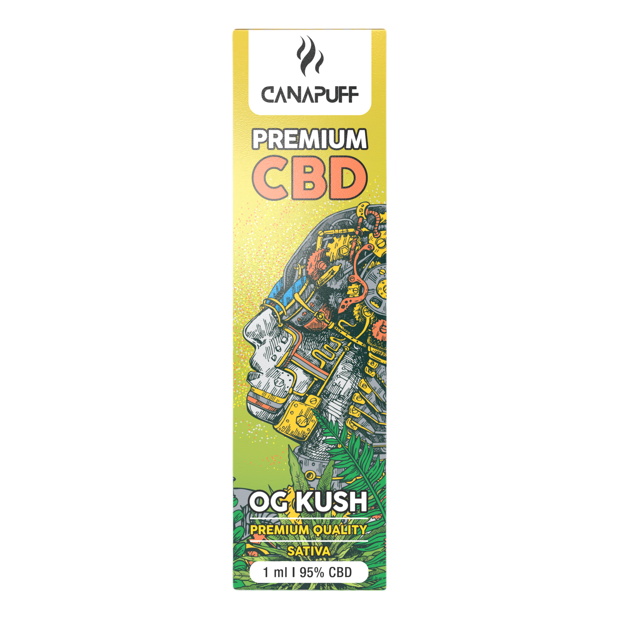 OG KUSH 95% CBD - CanaPuff - ONE-USE - 1ml Canapuff