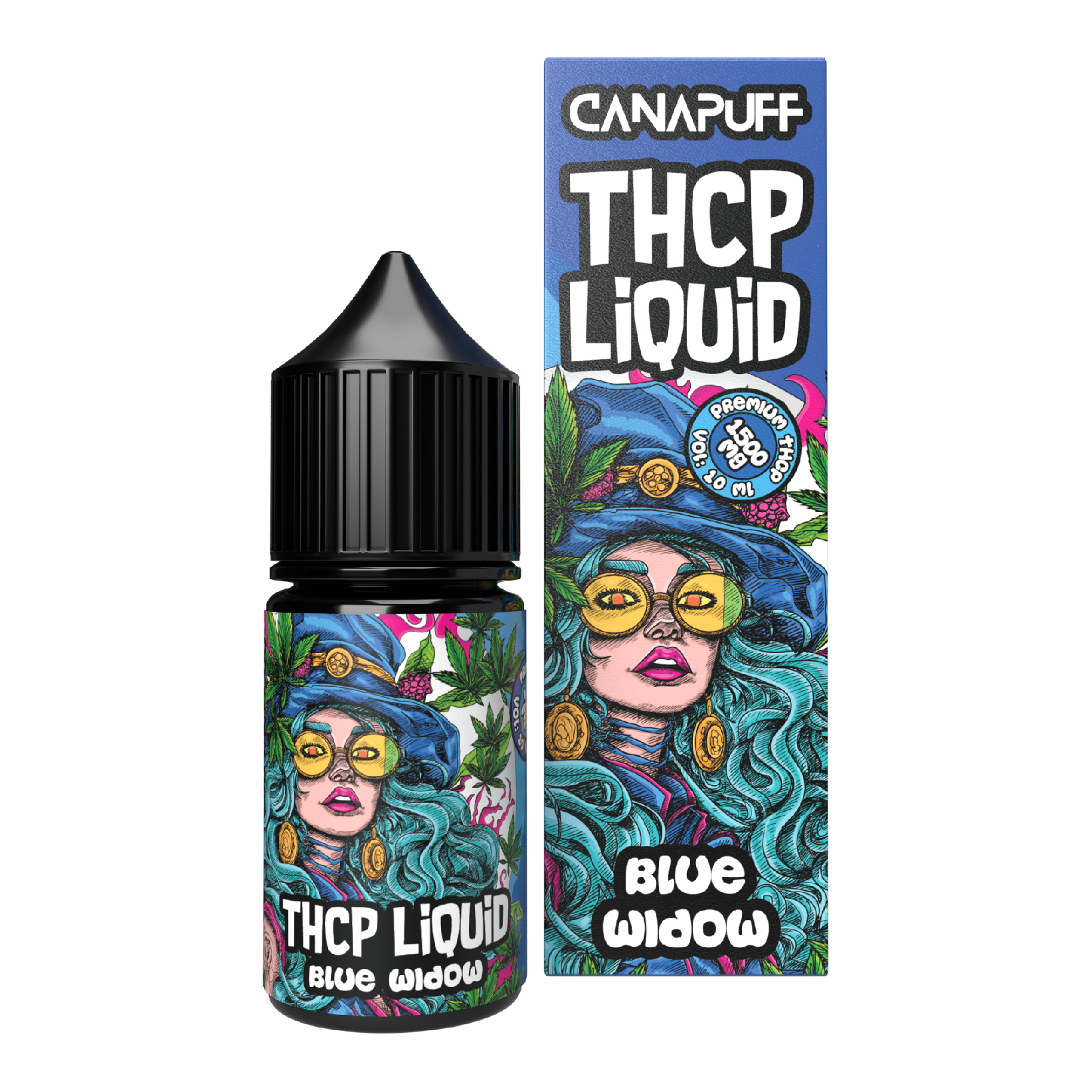 THCp Liquid - Blue Widow 1.500mg 🌿 | Canapuff