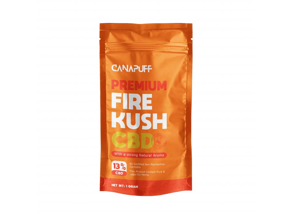 Canapuff - Fire Kush 13% - CBD Flowers Canapuff