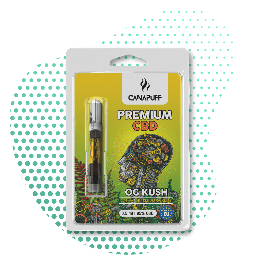 CanaPuff - OG Kush - CBD 95% - cartridge Canapuff