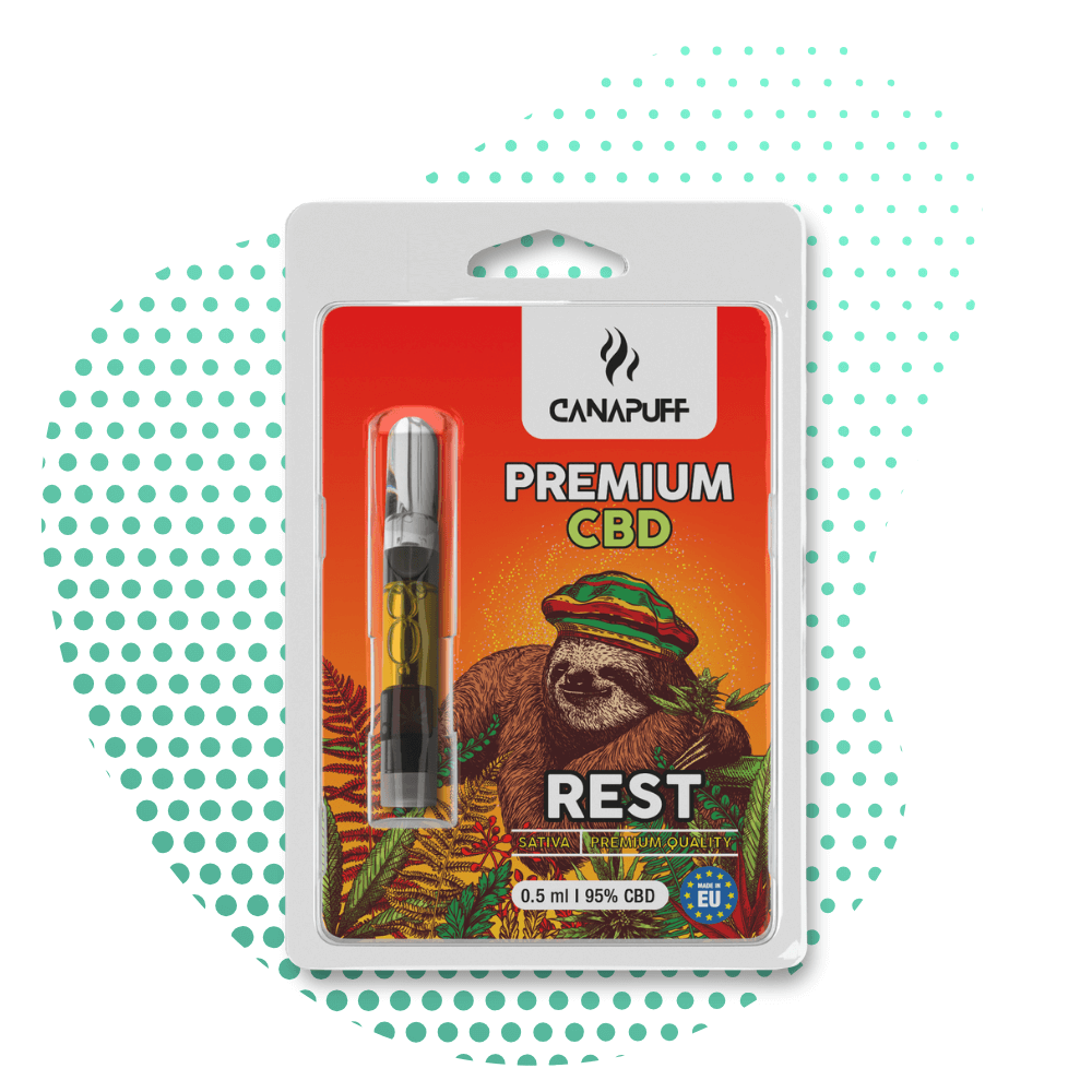 CanaPuff - REST - CBD 95% - cartridge Canapuff