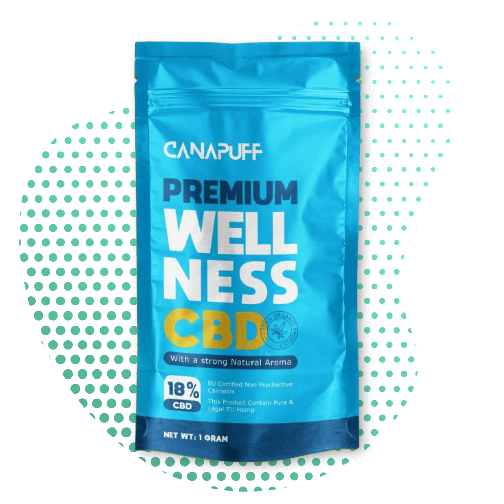 Canapuff - Wellness 18% - CBD Flowers Canapuff