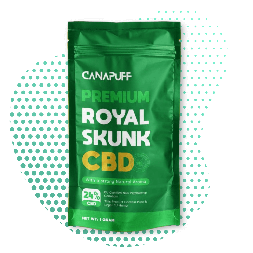 Canapuff - Royal Skunk 24% - CBD Flowers Canapuff