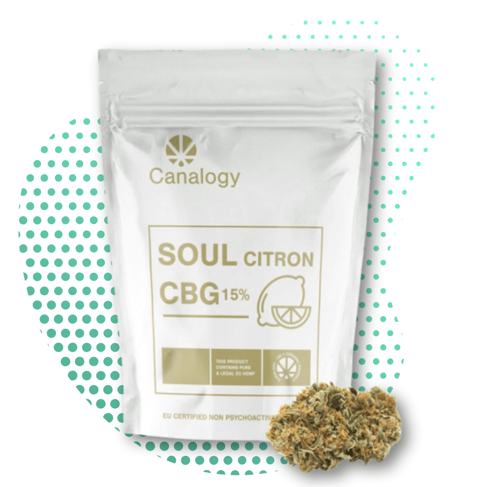 Canapuff - Citron Soul 15% - CBG Flowers Canapuff