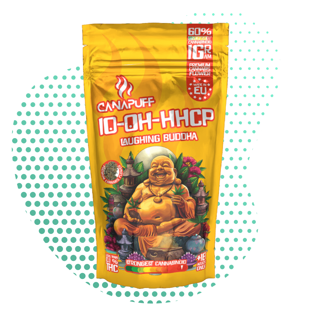 Laughing Buddha 60% - 10-OH-HHCP Flowers Canapuff