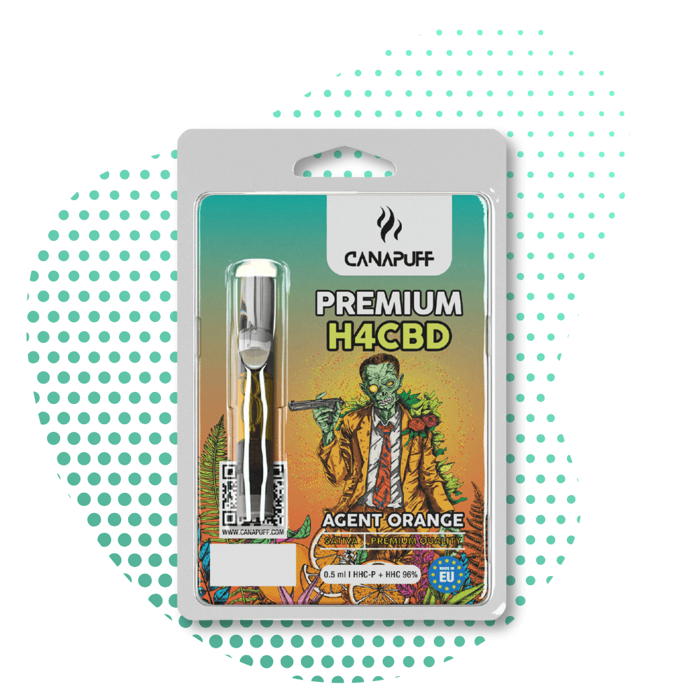 CanaPuff - Agent Orange - H4CBD 96%-cartridge Canapuff