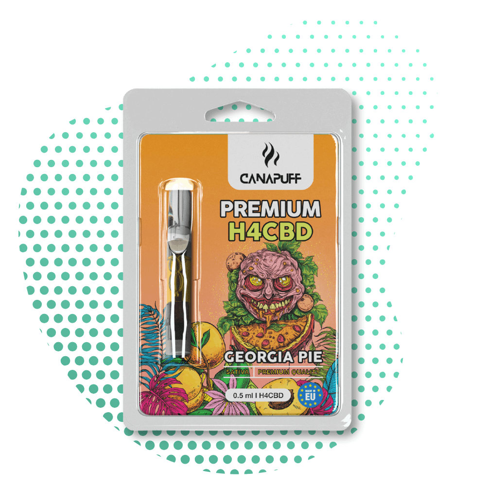 CanaPuff - Georgia Pie - H4CBD 96%-cartridge Canapuff