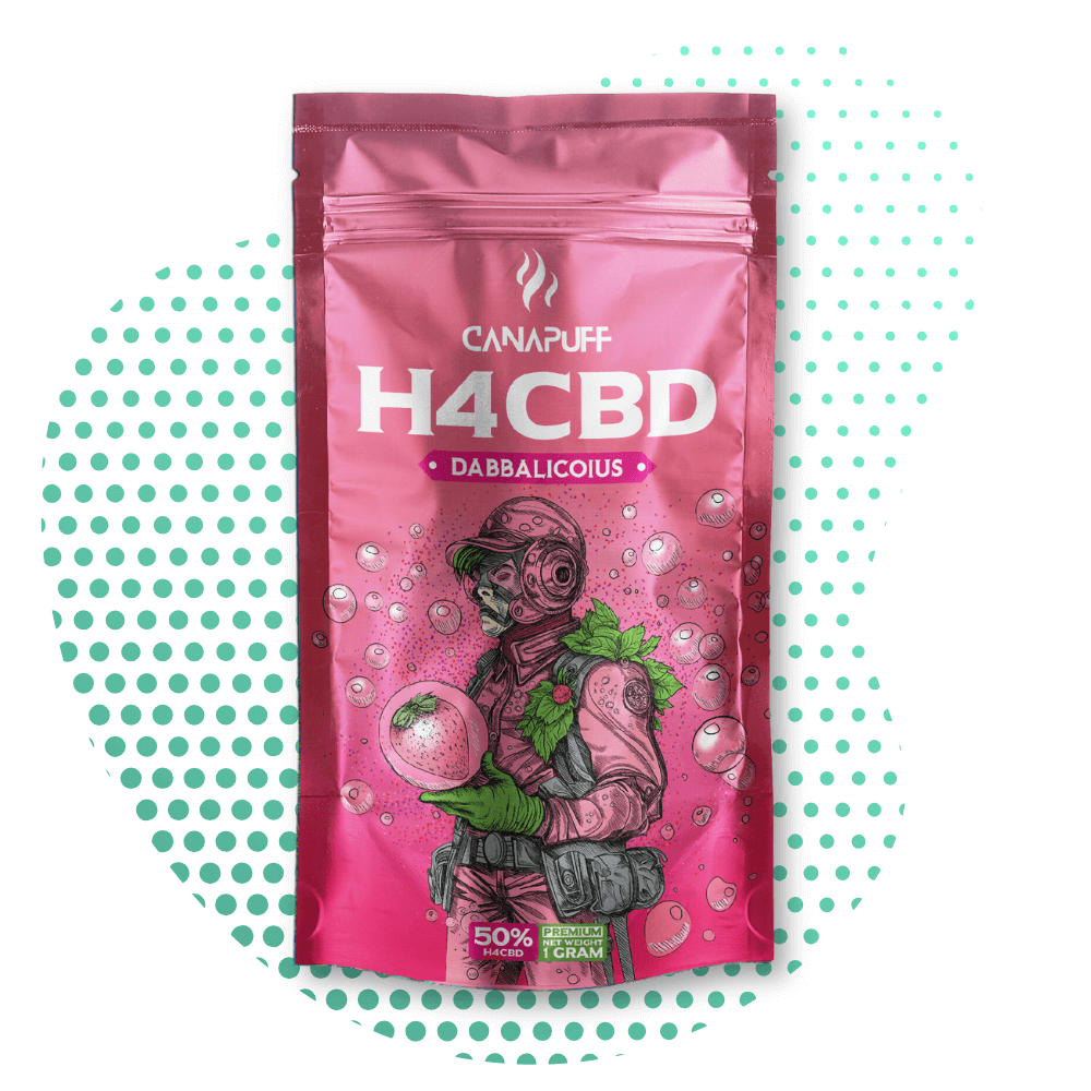 CanaPuff - Dabbalicious 50% - H4CBD Blumen