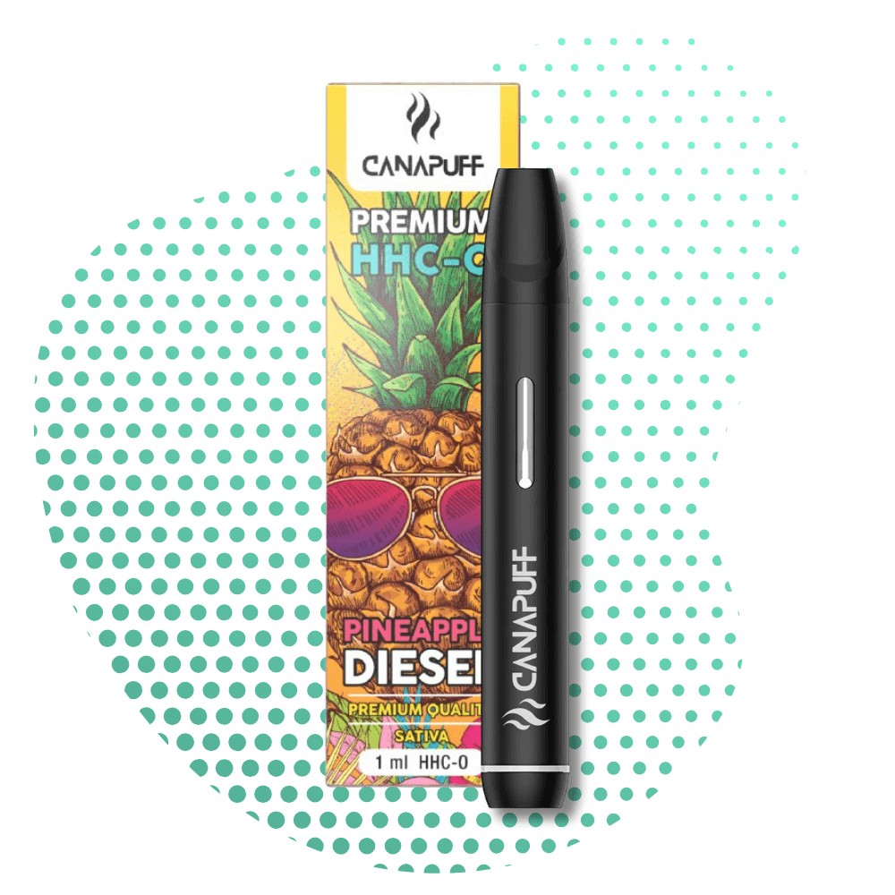 pineapple diesel 96 hhc o canapuff one use 1ml