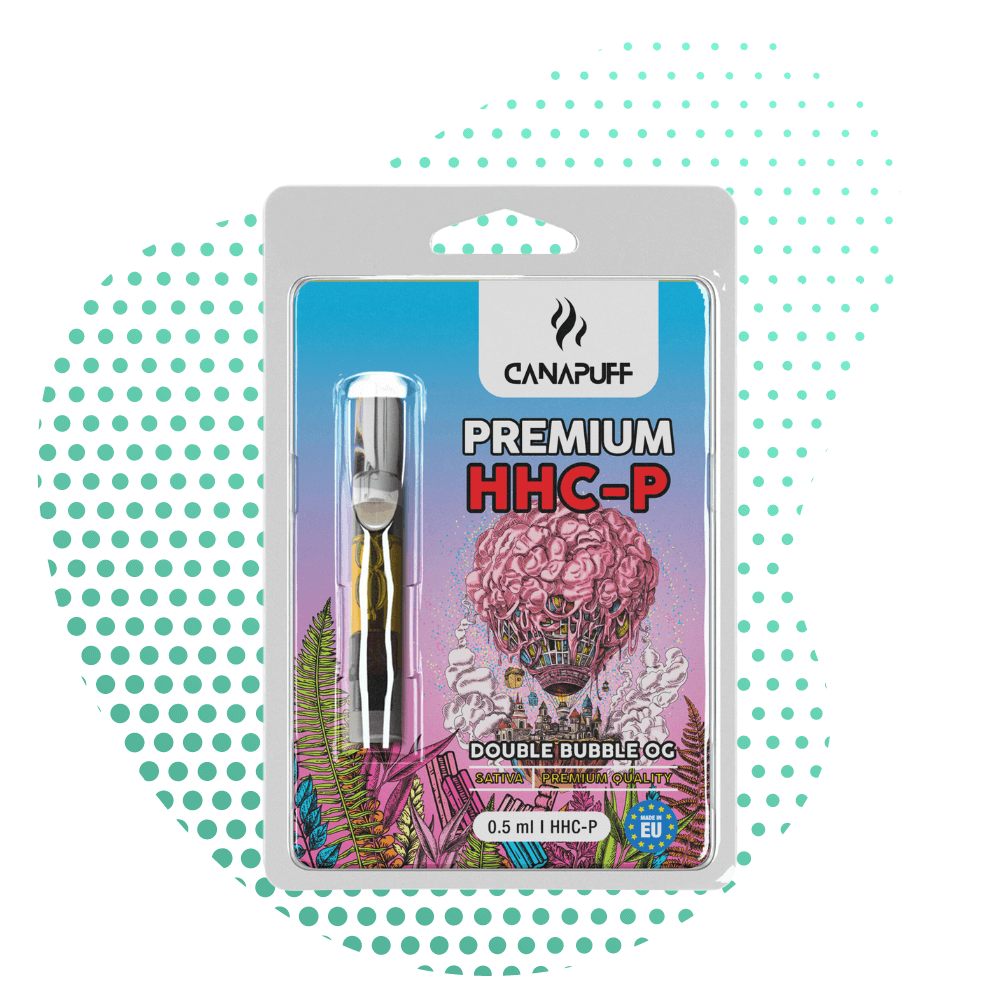 Canapuff DOUBLE BUBBLE OG HHC P 96% cartridge