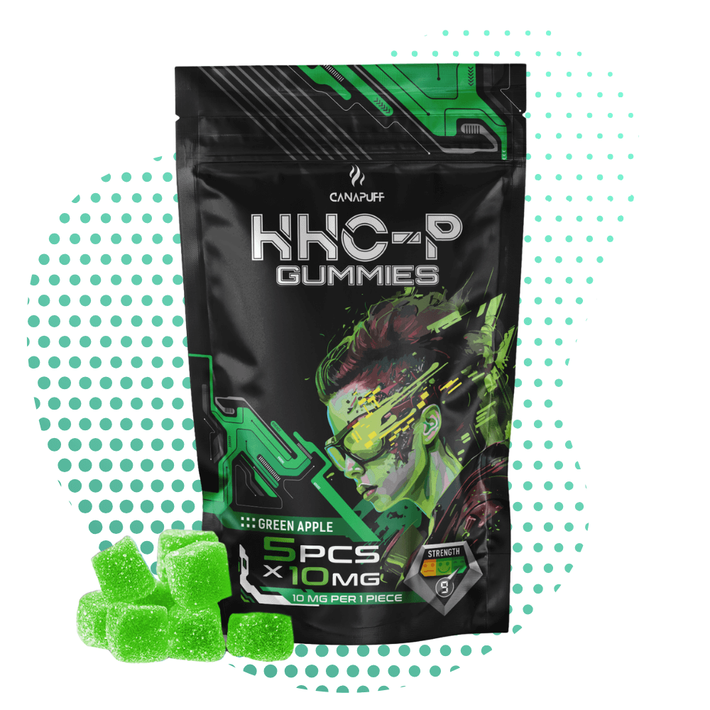 Canapuff - HHC-P Gummies - Green Apple