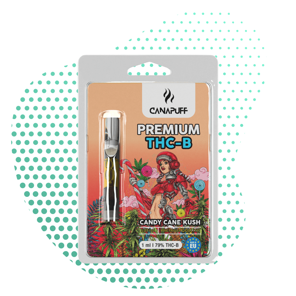 CanaPuff - Candy Cane Kush - THC-B 79% - cartridge