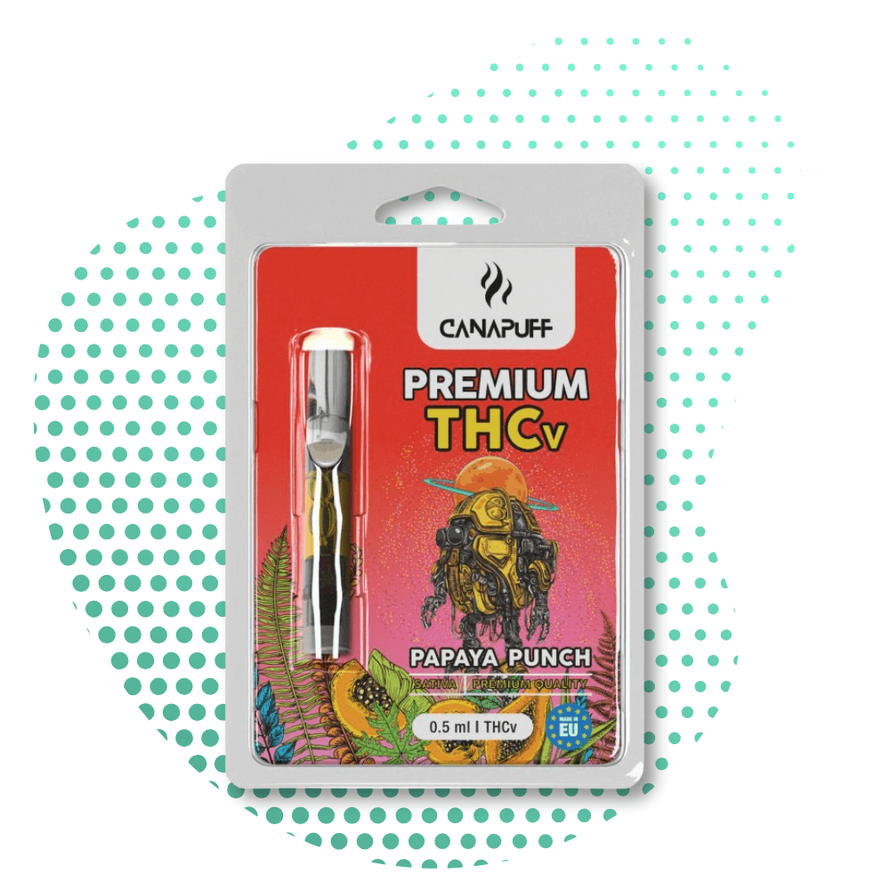 CanaPuff - BERRY GELATO - THCv 79% - cartridge Canapuff