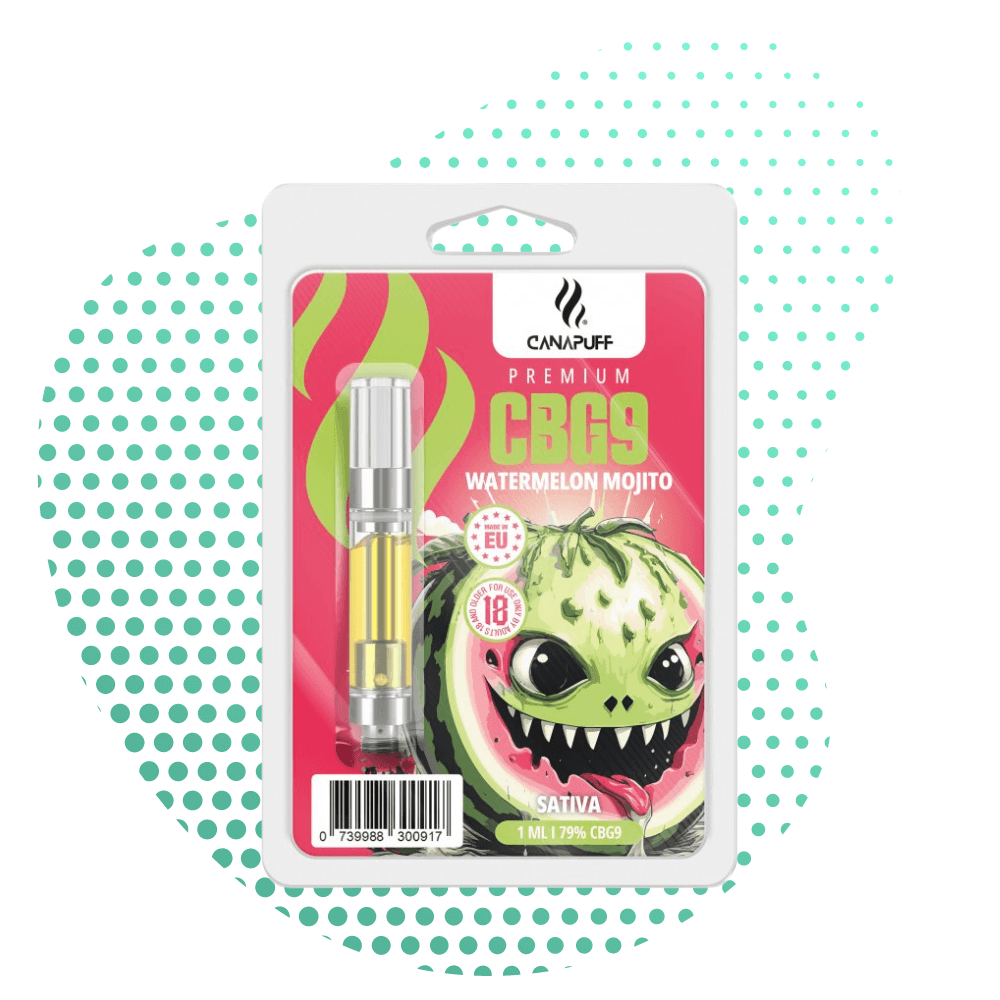 Canapuff - Watermelon Mojito - CBG9 79% - cartridge Canapuff