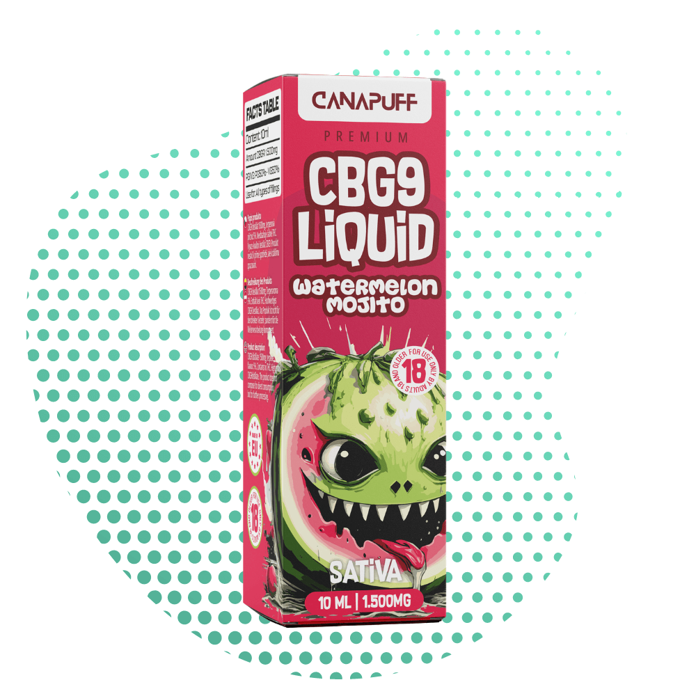 CBG9 Liquid 1.500mg Watermelon Mojito