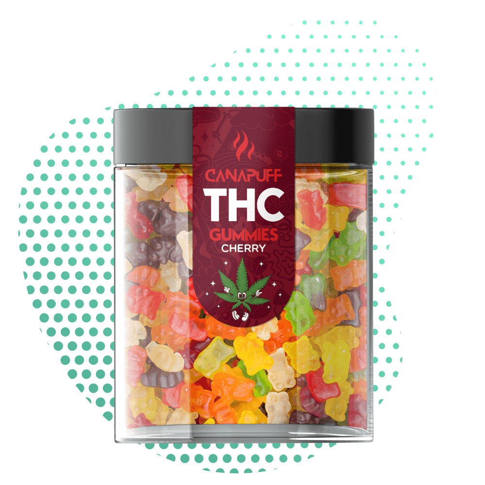 THC Gummies Cherry Canapuff