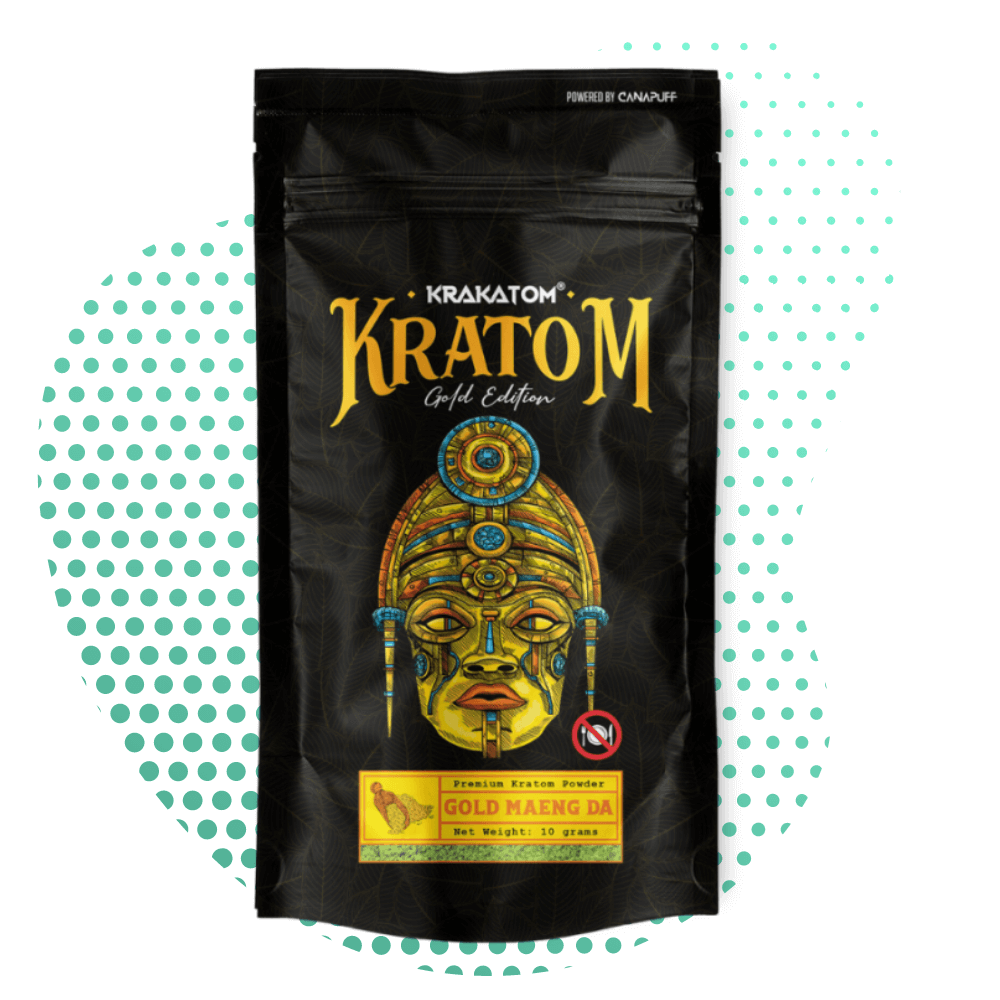 Krakatom - Gold Maeng Da - Gold Edition Canapuff