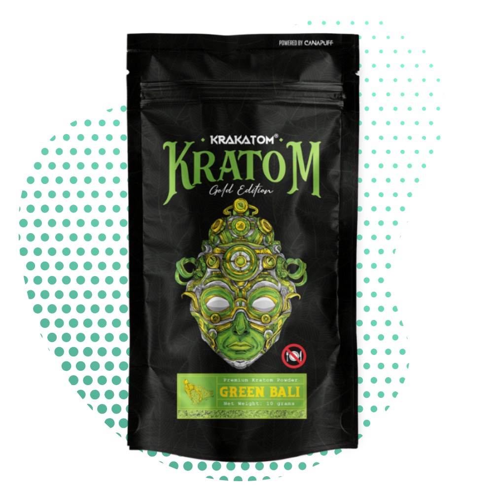 Krakatom - Green Bali - Gold Edition Canapuff