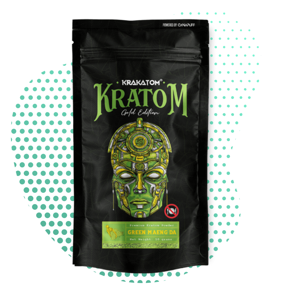 Krakatom - Green Maeng Da - Gold Edition Canapuff