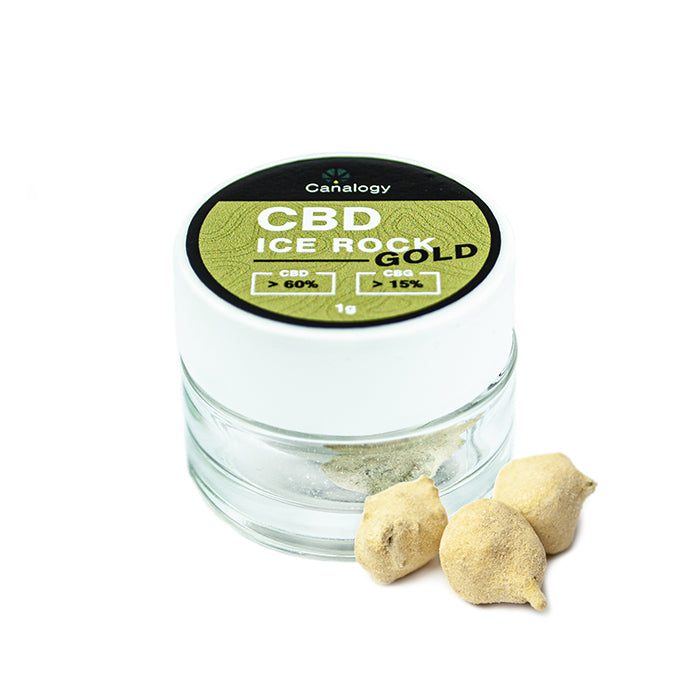 CBD IceRock Gold 60% CBD, 15% CBG