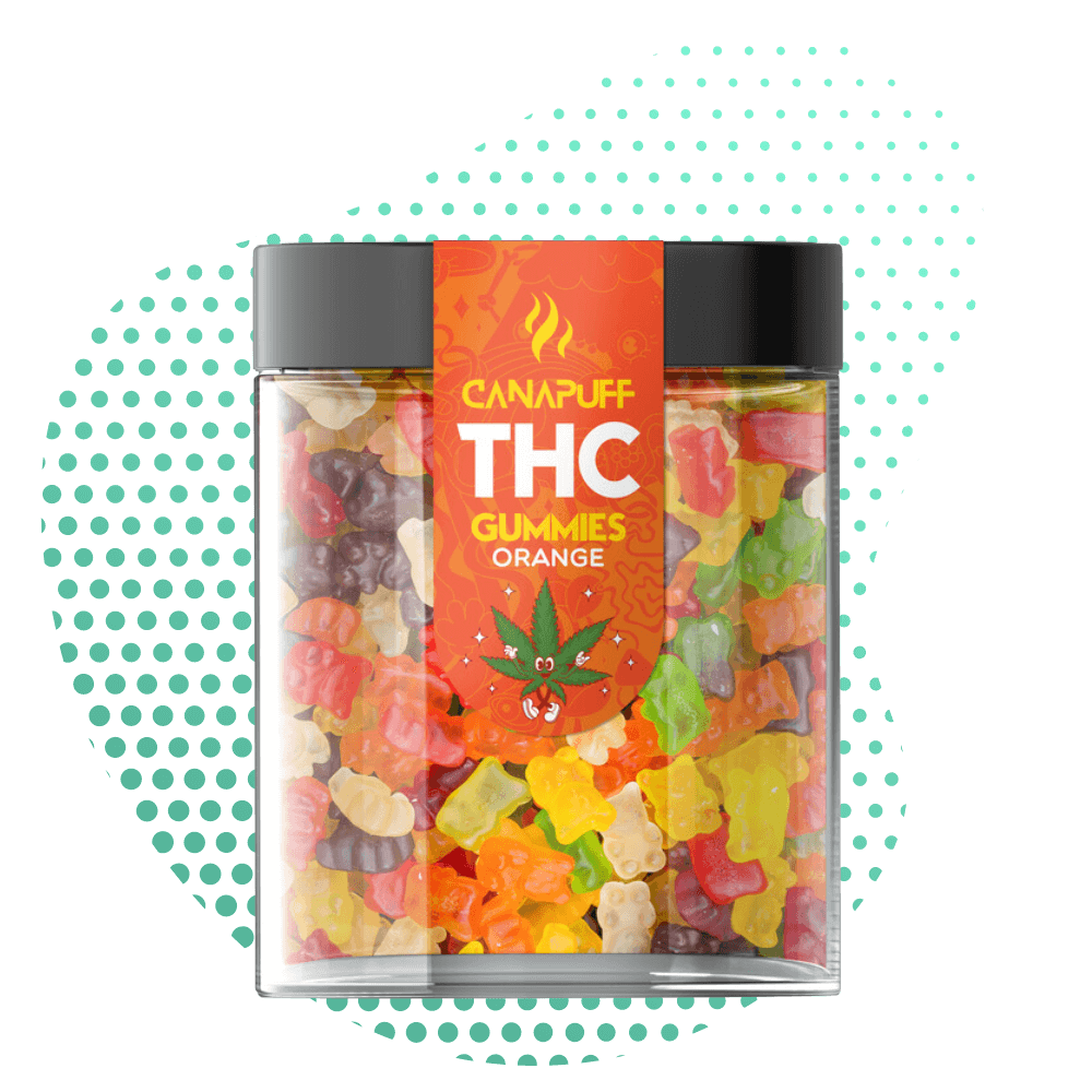 THC Gummies Orange Canapuff