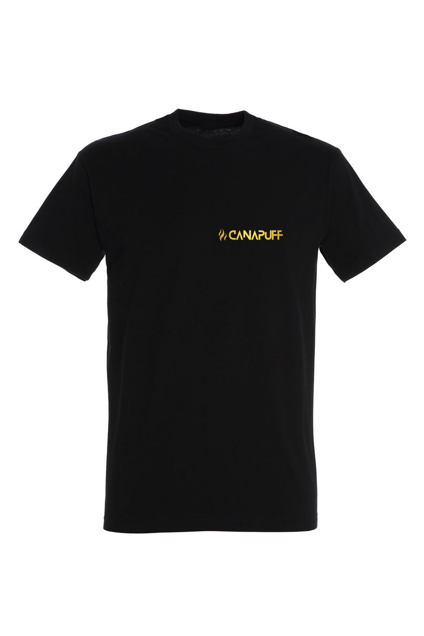 T-shirt Canapuff - black